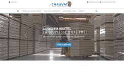 Desktop Screenshot of chauvatportes.com